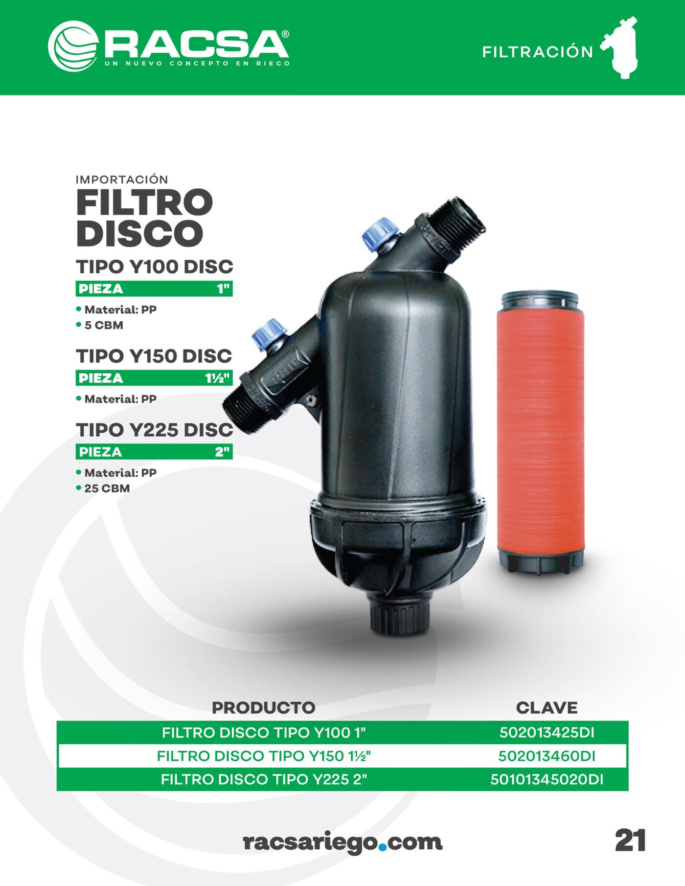 FILTRO DISCO