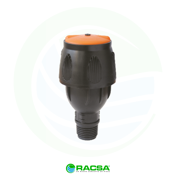 Aspersor Jardin Verde/Negro Plastico 1/2"