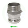 2.5" Camlock Macho x2.5" Rosca Macho
