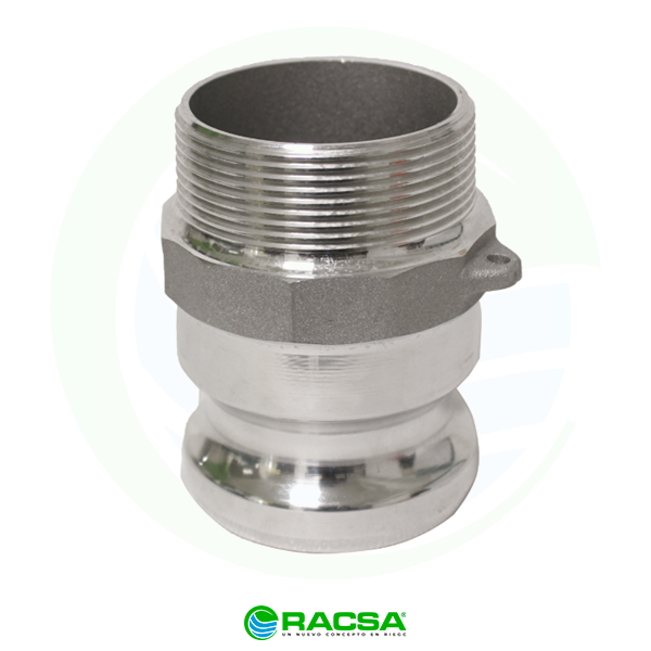 3" Camlock Macho x3" Rosca Macho