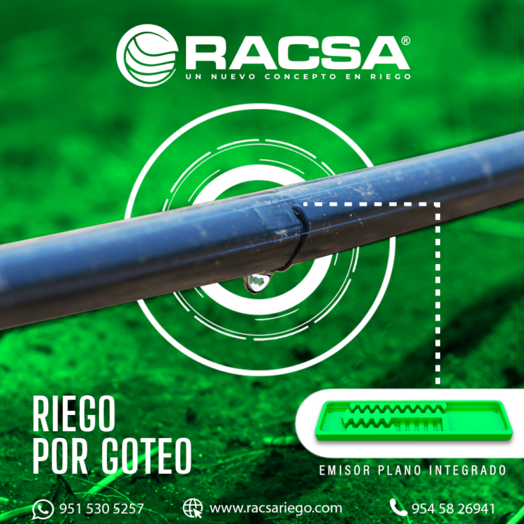 Cinta Racsa 5/8" 6mil 20cm 4 lph 2000m - Imagen 3