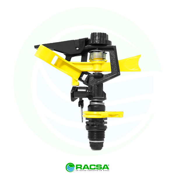 Aspersor Circulo Parcial Amarillo 360" 1/2"IN Jard?n Ajustable