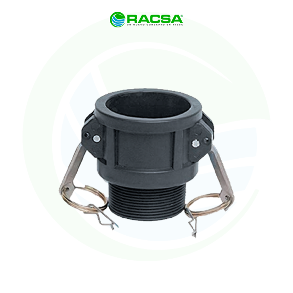 4" Camlock Hembra x4" Rosca Macho