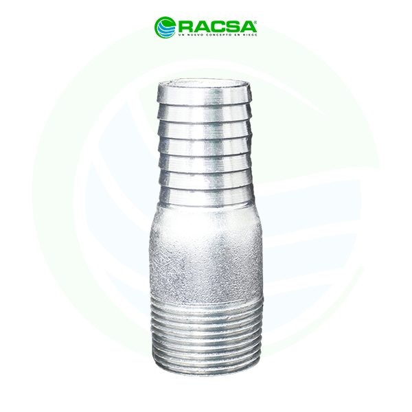 Niple Botella Galvanizado de 3/4"