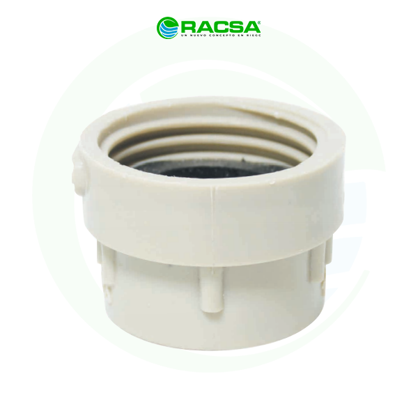 Tuerca Tinaco Cuadrado Cuerda Gruesa 2 1/2" x 1 1/2"