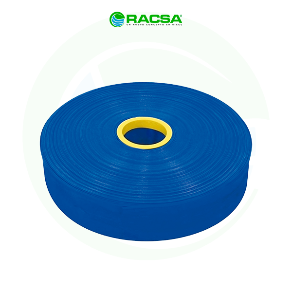 Manguera Lay Flat 4BAR 100 Metros 4"