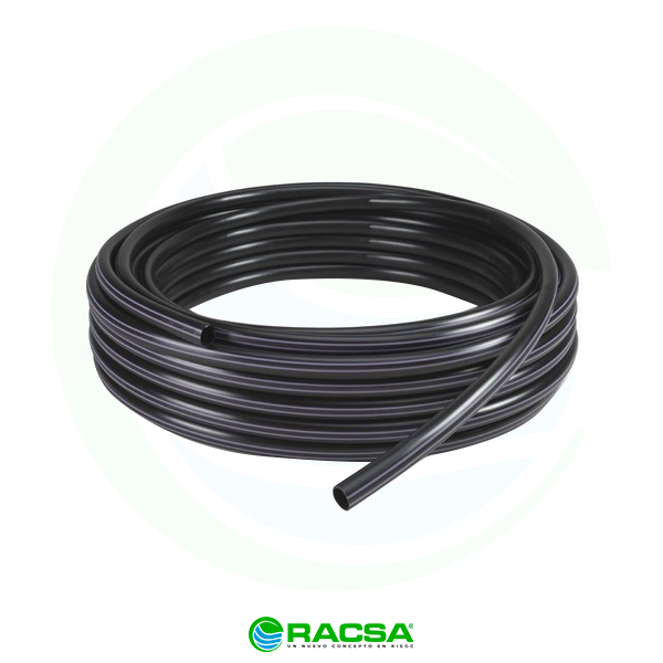 Manguera Polietileno Negra CED-40 de 2" 100 M Diametro de 50 MM